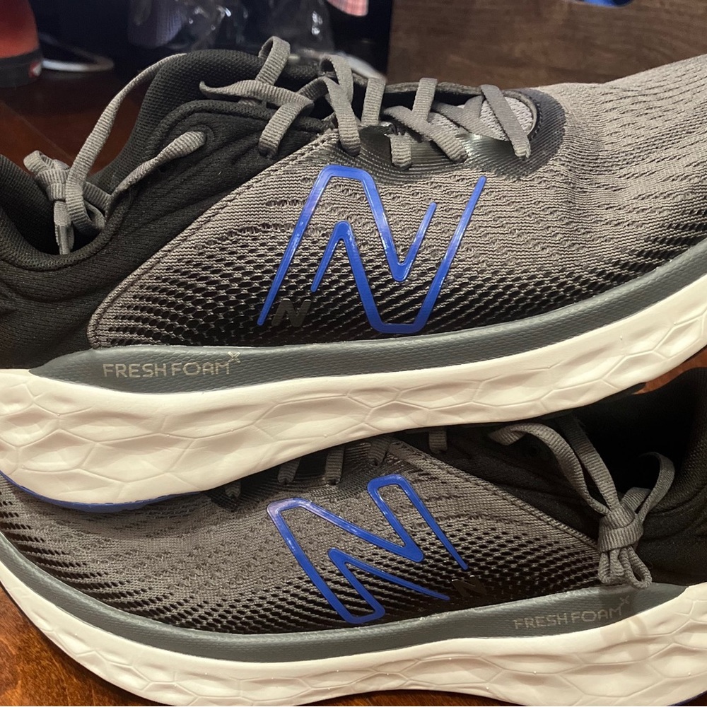 Men's New Balance, Fresh Foam 840v1 Running Shoe Grey Blue Size 11.5